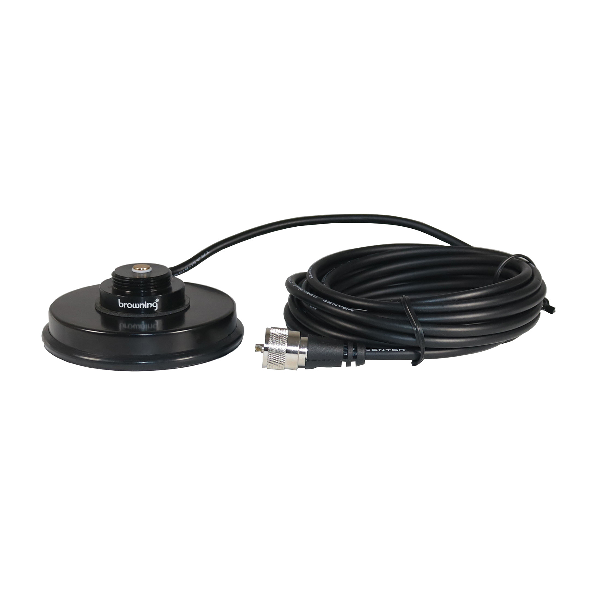 Browning, 3.63in. NMO Mount w/Rubber Boot UHF PL-259 Black, Model# BR1035-UHF